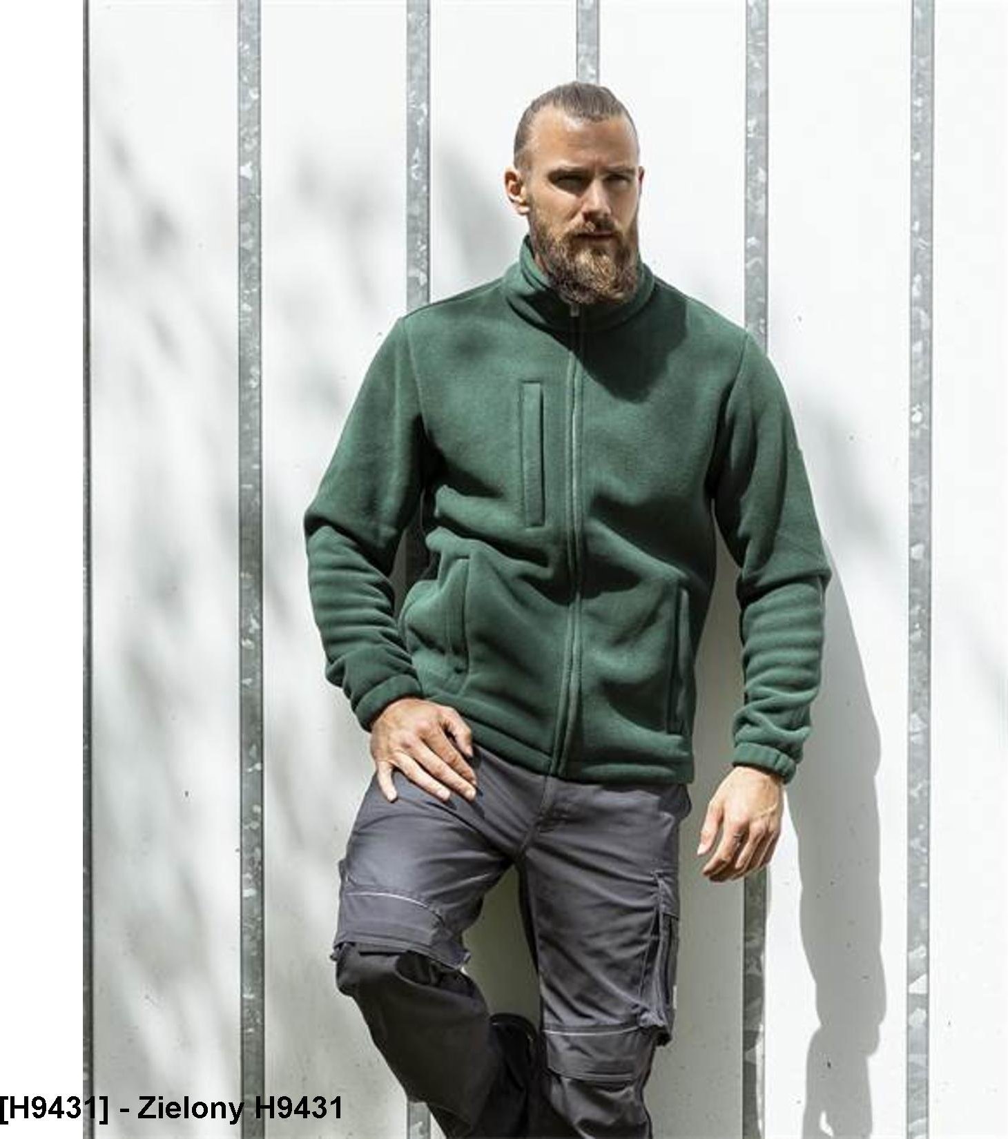 Ardon 450 - bluza polarowa - Zielony H9431 XL