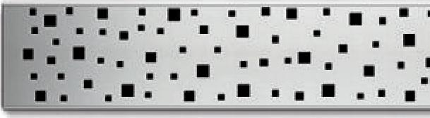 Chudej Odpływ liniowy z rusztem ścienny 85cm (CH850S3)