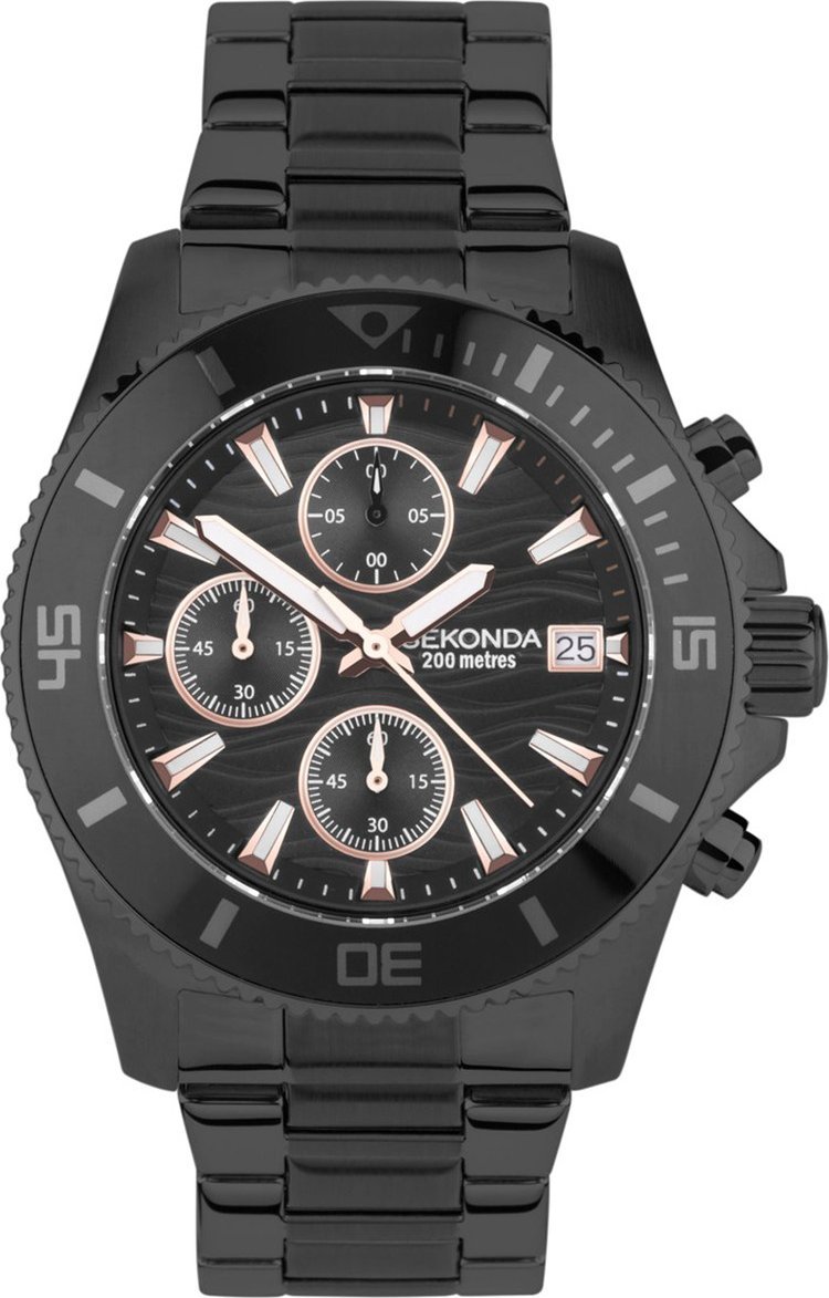 Zegarek Sekonda Zegarek męski Sekonda 30117 czarny