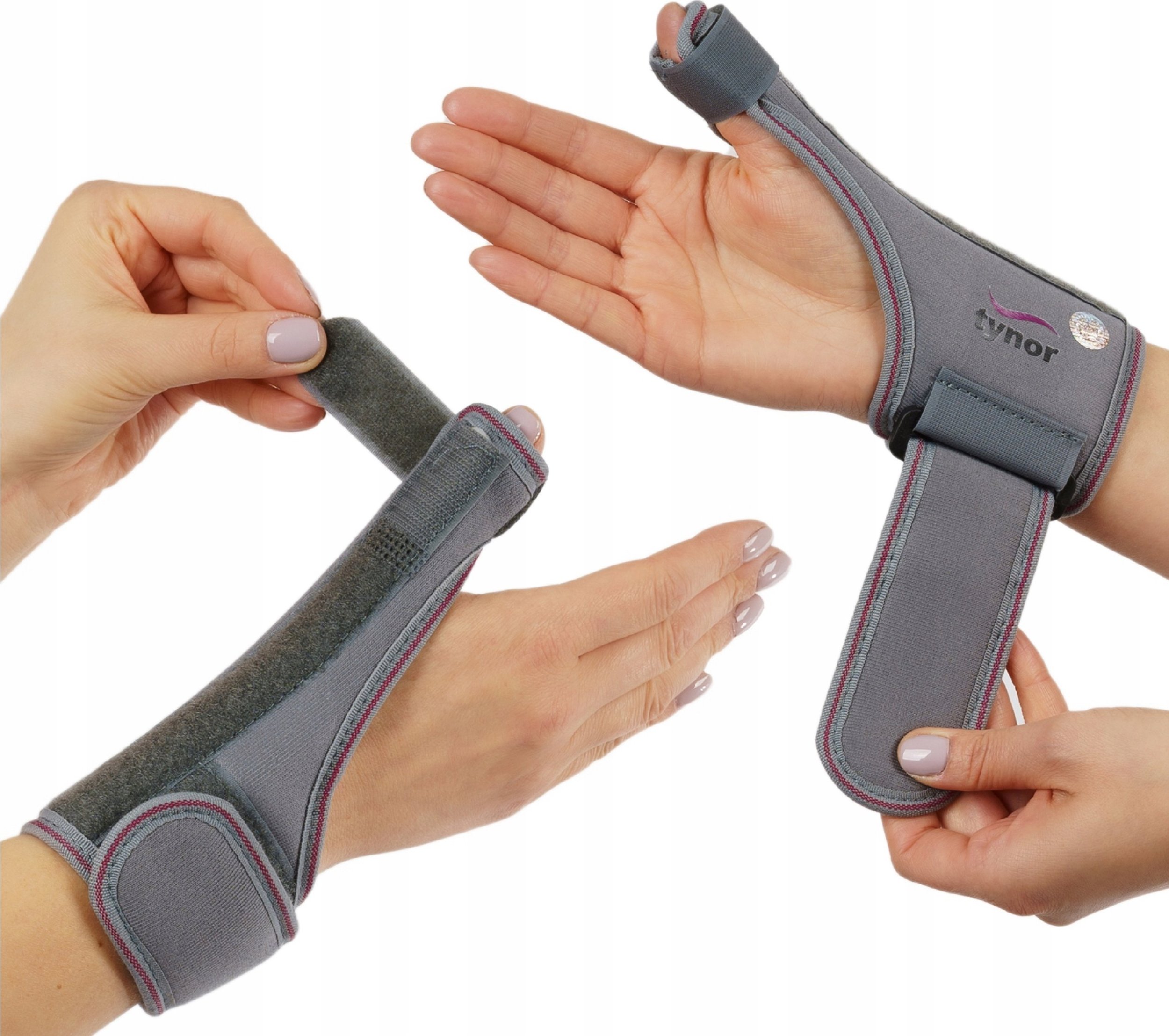 TYNOR STABILIZATOR KCIUKA SZYNA ORTEZA DŁONI NADGARSTKA