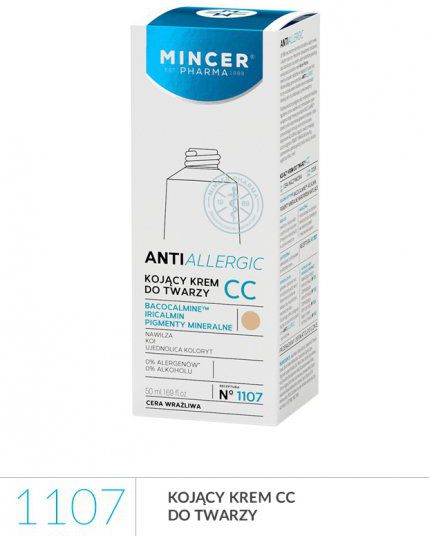 Mincer Pharma Anti Allergic Krem CC kojący do cery wrażliwej 50ml
