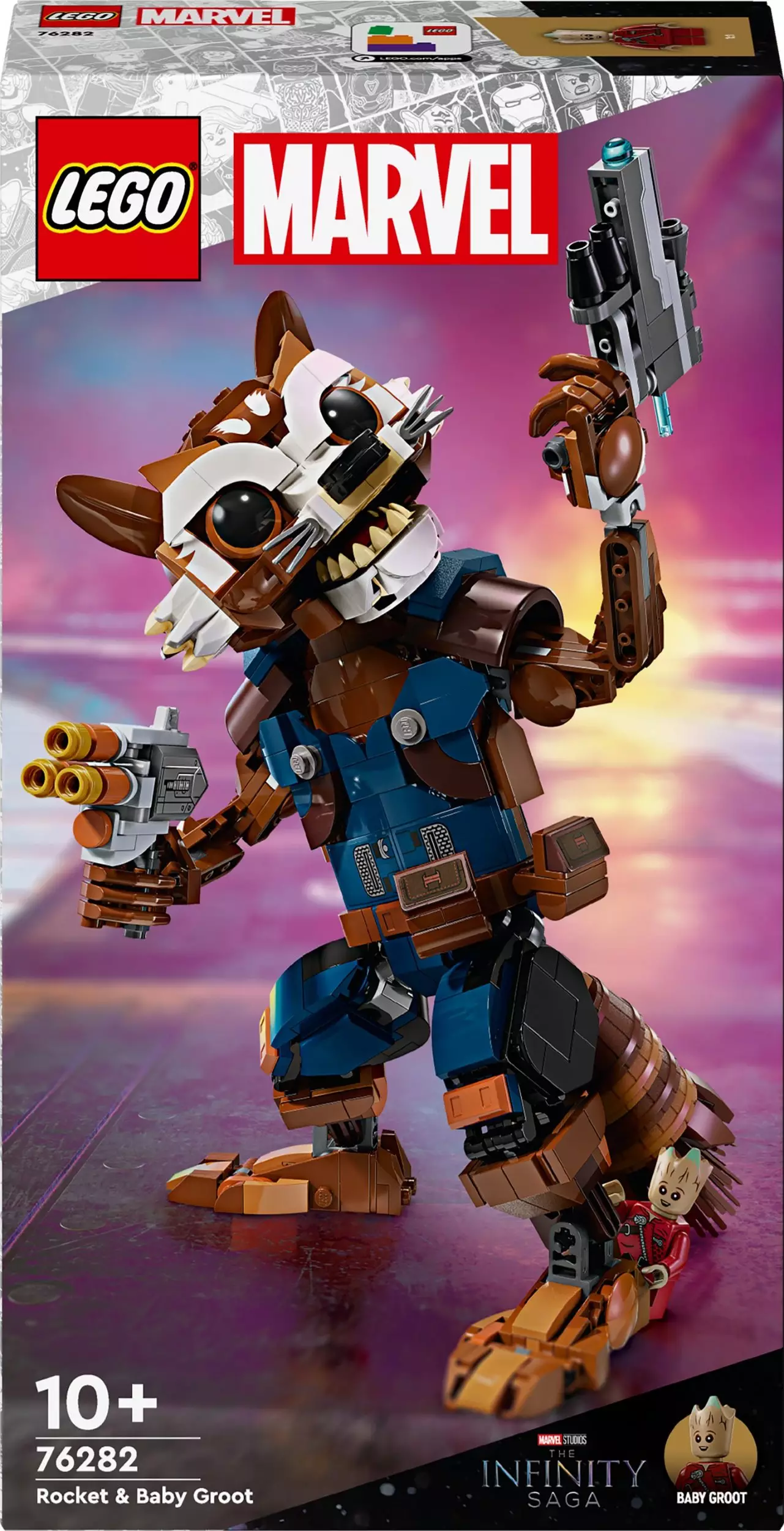 LEGO Marvel Rocket i Mały Groot (76282)