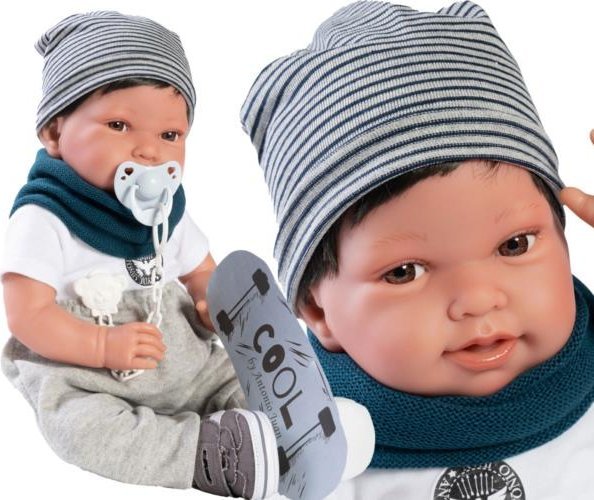 Antonio Juan Śliczna lalka Recien Nacido Pipo Antonio Juan – 42 cm