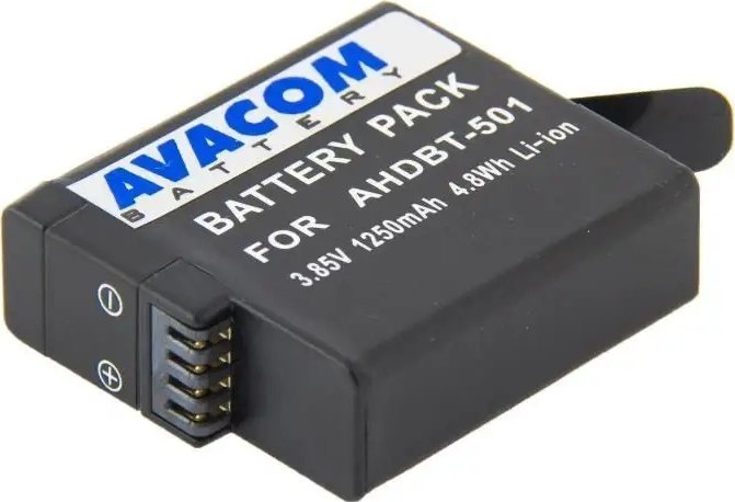 Akumulator Avacom AVACOM baterie GoPro AHDBT-501 Li-Ion 3.85V 1250mAh 4.8Wh