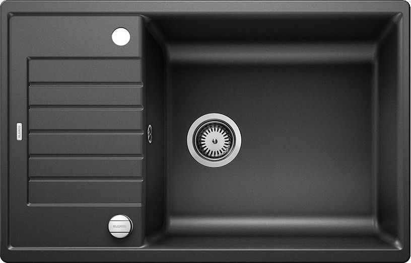 Zlewozmywak Blanco Zia XL 6 S Compact Silgranit antracyt z korkiem automatycznym (523263)