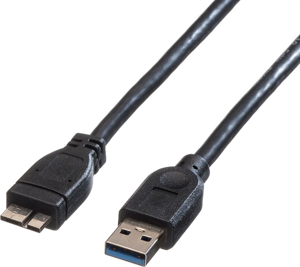Kabel USB Roline USB-A - microUSB 2 m Czarny (JAB-809445)
