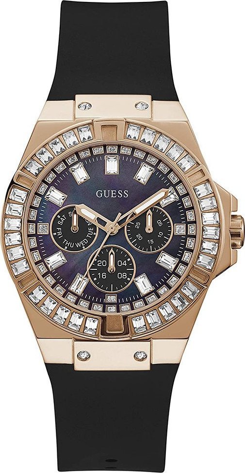 Zegarek Guess Zegarek damski Guess GW0118L2 CYRKONIE czarny
