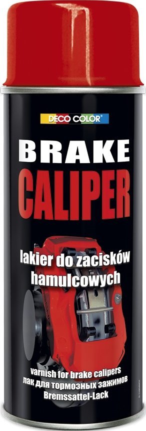 DECO COLOR Farba do zacisków czerwona Brake Caliper czerwony