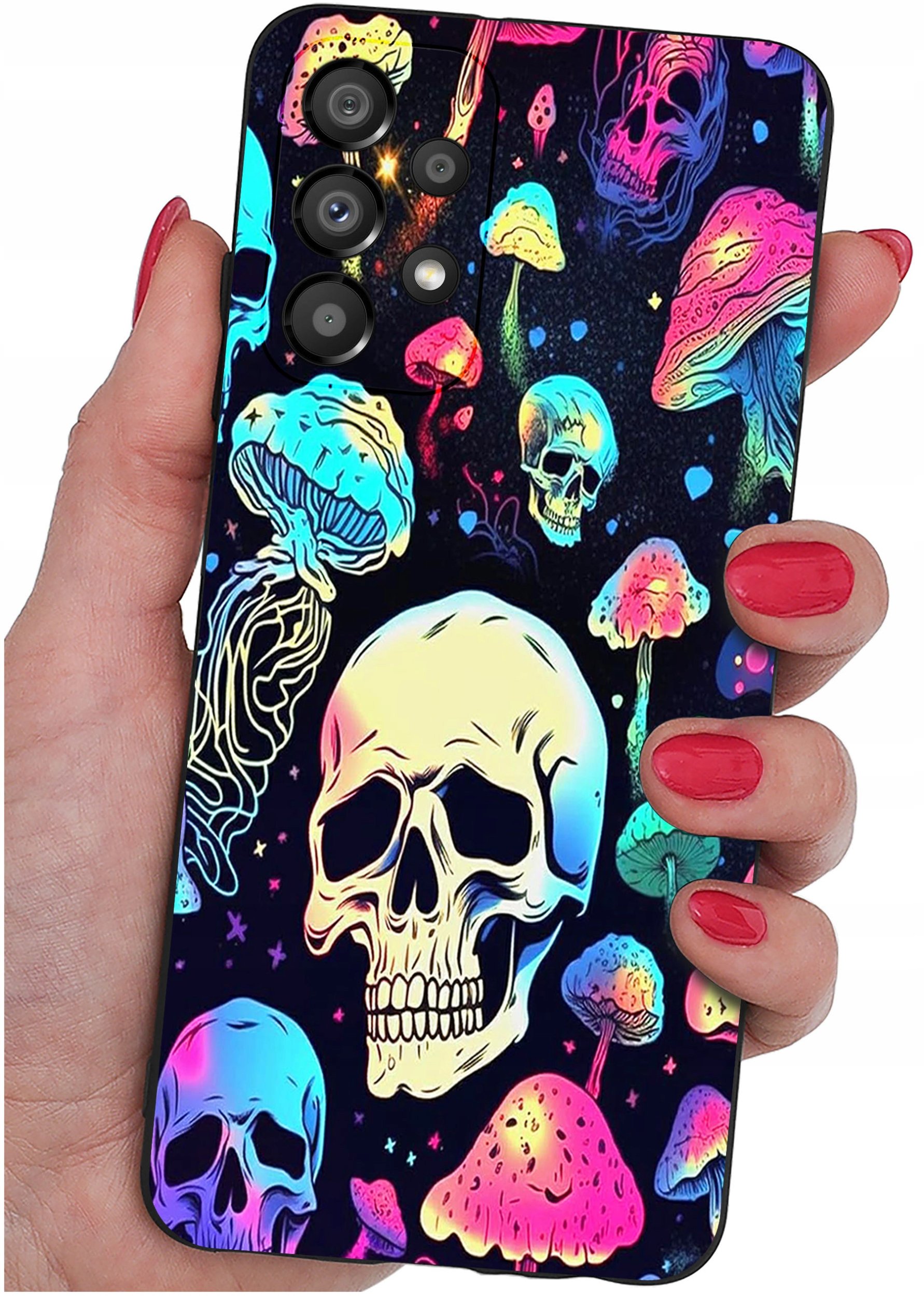 Etui do Samsung Galaxy A33 5G WZORY |SILIKONOWE MATT CASE + SZKŁO 9H