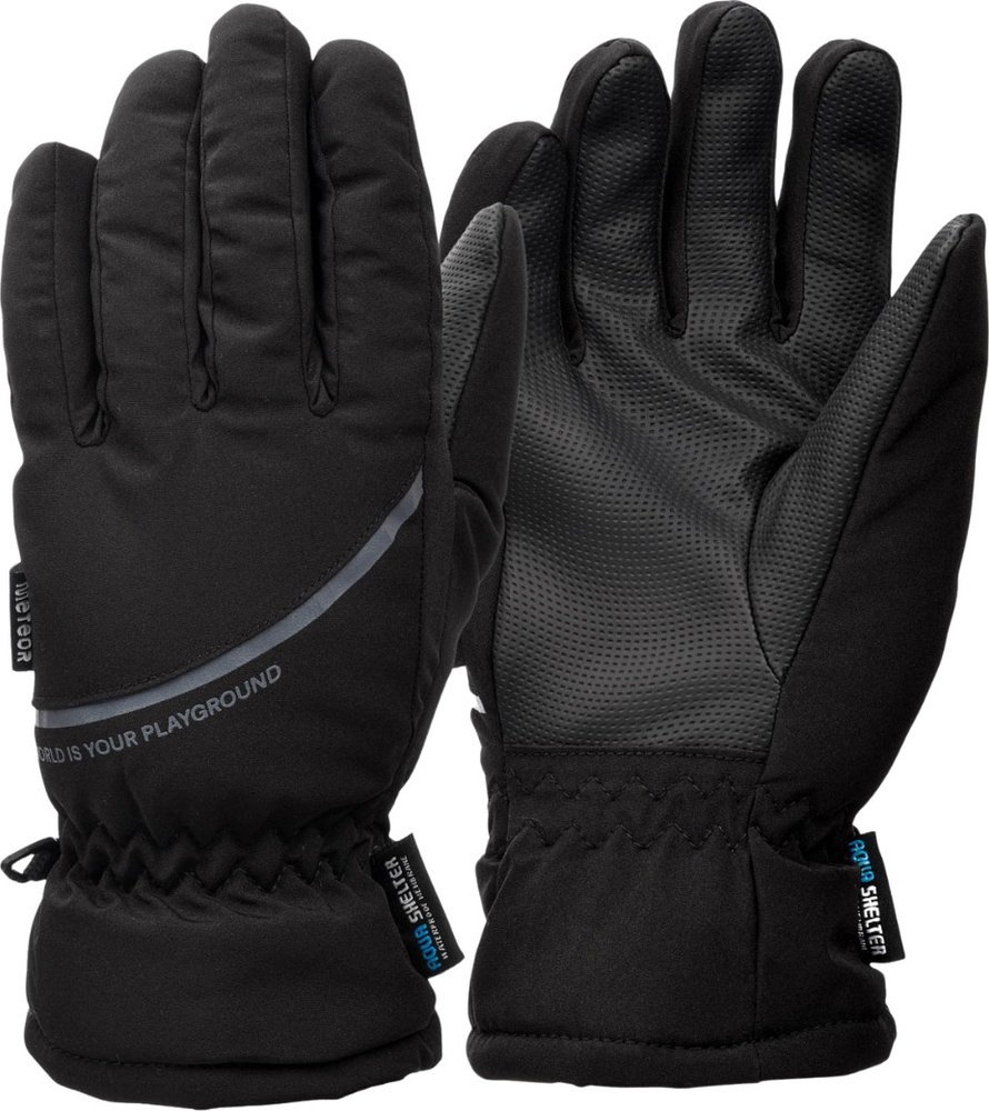 Meteor Rękawiczki zimowe Hiemis czarny 17728-17729-17730-17731-17732 L