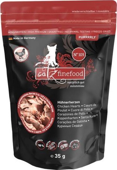 Catz Finefood Catz Finefood Purly Przysmak Dla Kota Serca Kurczaka 35g