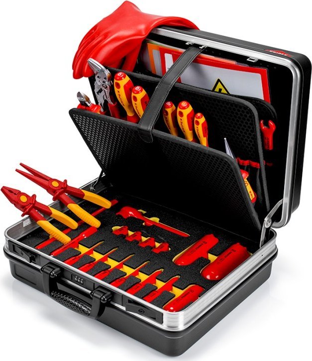 Knipex WALIZKA NARZĘDZIOWA BASIC ELEKTROMOBILNOŚĆ 465*200*410MM