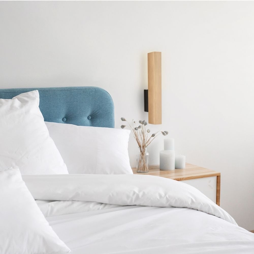 TK Lighting Teo 6618 kinkiet lampa ścienna 1x36W LED 3000K sosna/czarny