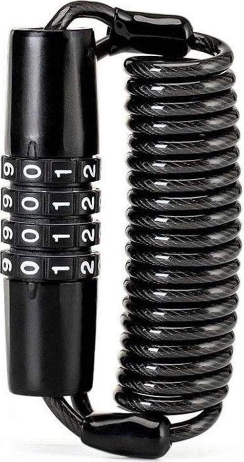 RockBros Zapięcie rowerowe Rockbros T609 na szyfr 1,5m - czarne