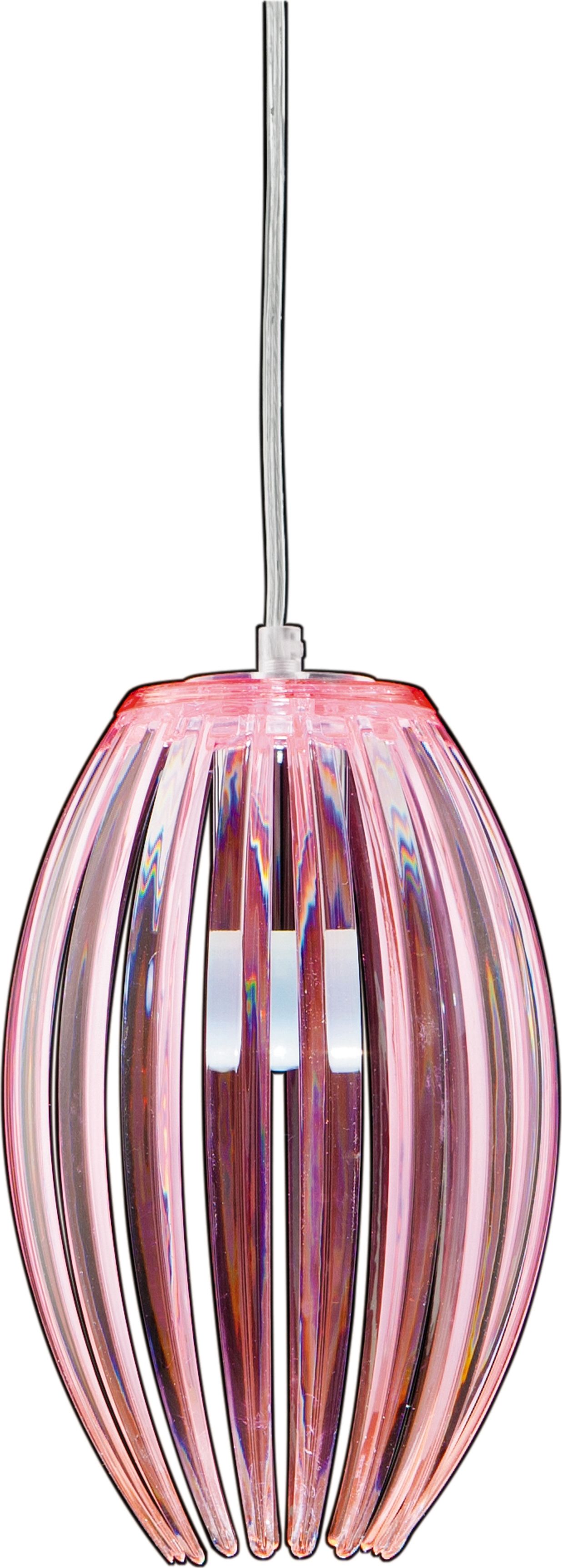 Lampa wisząca Candellux ABUKO nowoczesna różowy (31-55548)