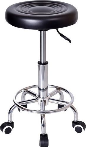 Gmm Group Taboret fryzjerski kosmetyczny MONZA - czarny universal