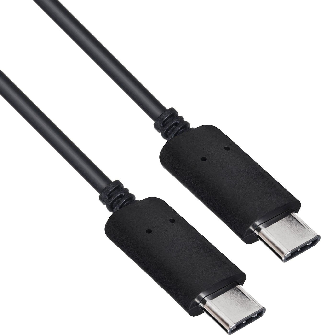 Kabel USB Maclean USB-C - USB-C 1 m Czarny (MCTV-846)