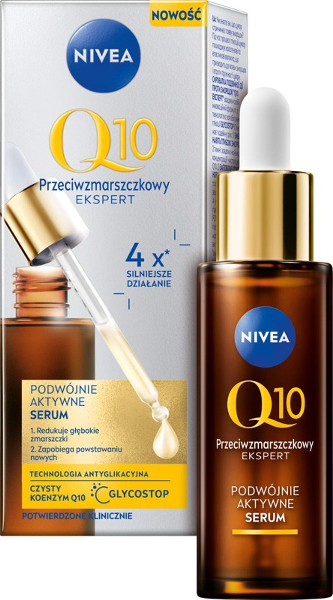 Nivea Q10 Podwójnie aktywne serum przeciwzmarszczkowe 30ml