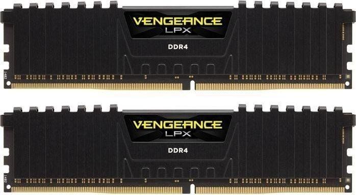 Pamięć Corsair Vengeance LPX, DDR4, 64 GB, 3200MHz, CL16 (CMK64GX4M2E3200C16)
