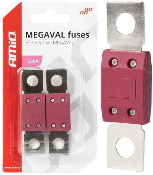 Bezpieczniki samochodowe megaval mta 2 szt. 250a amio-03469