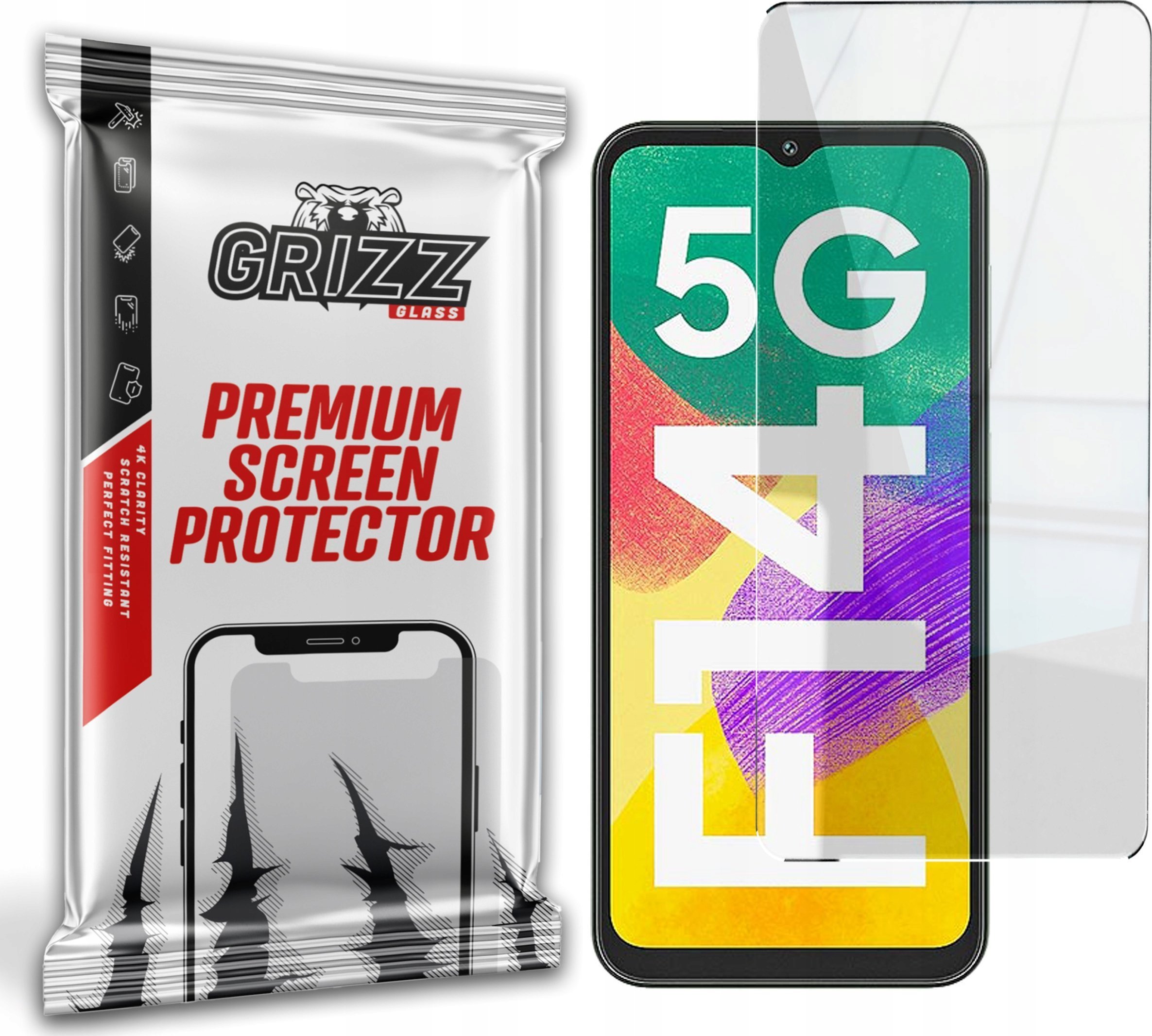 GrizzGlass Szkło hybrydowe GrizzGlass HybridGlass Samsung Galaxy F14
