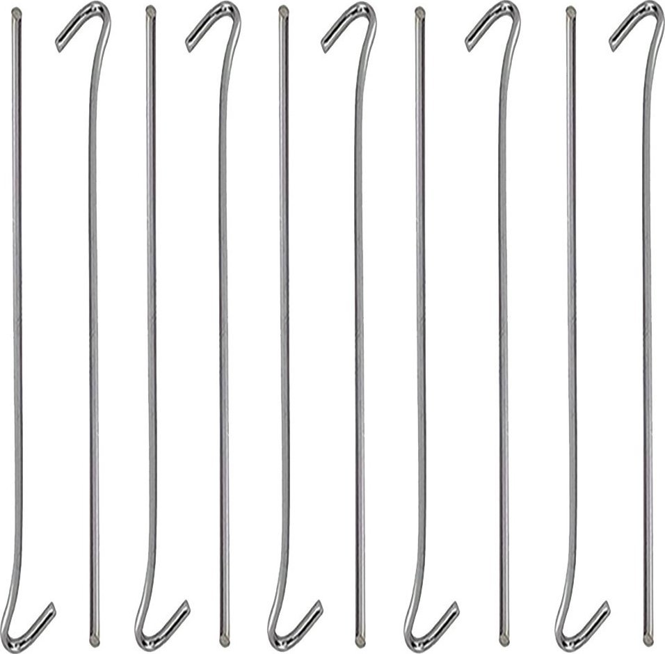 Verk Szpilki do namiotu mocujące śledzie kotwy stal 31cm 10szt hak haczyk kołki Szpilki do namiotu mocujące śledzie kotwy stal 31cm 10szt hak haczyk k
