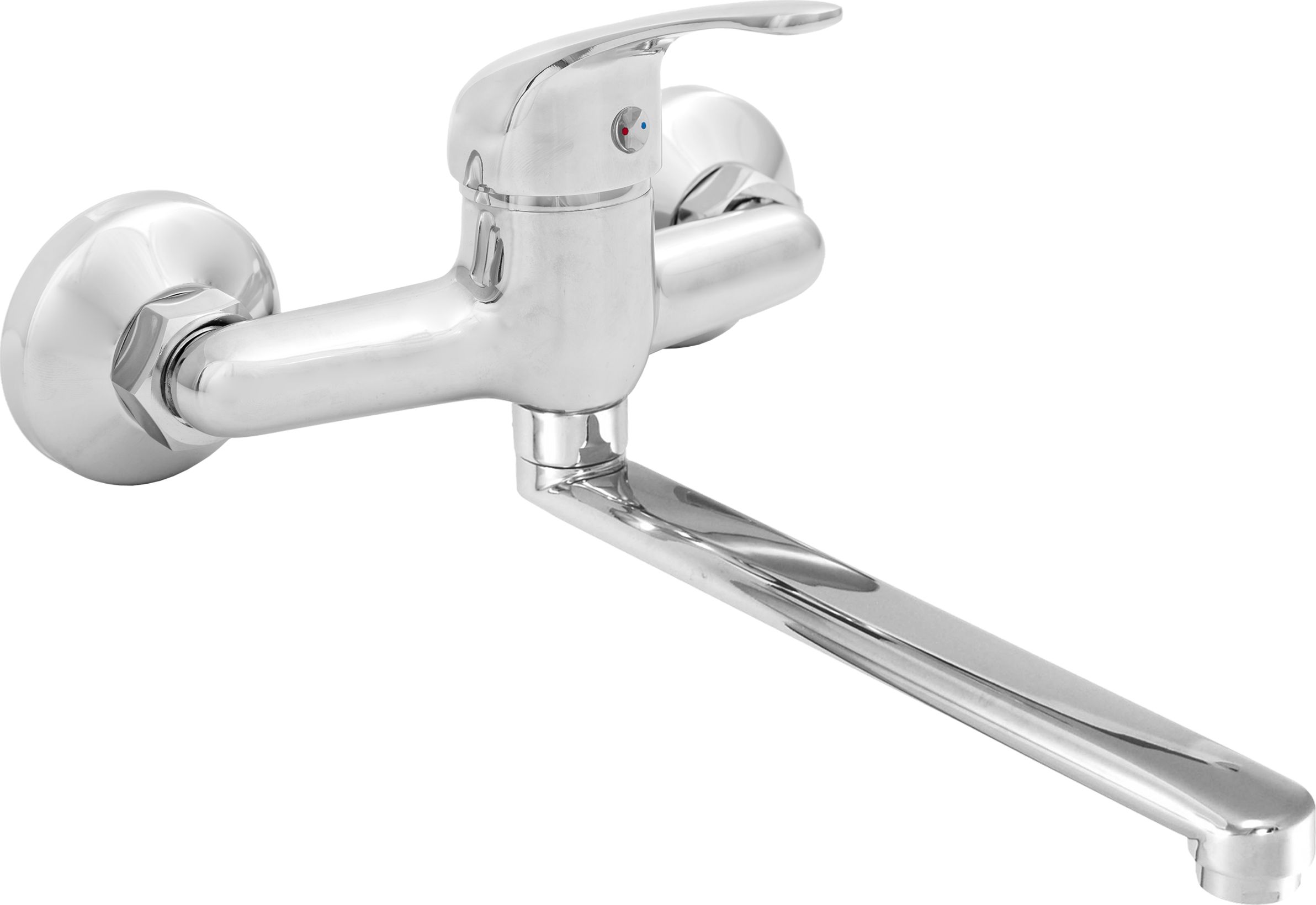 Bateria kuchenna Invena Mitris ścienna chrom (BC-79-001)