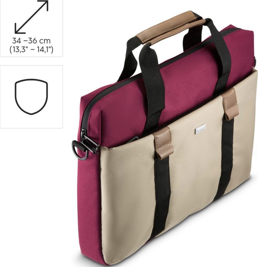Torba Hama Silvan 13.3-14.1'' Bordowa (222059)