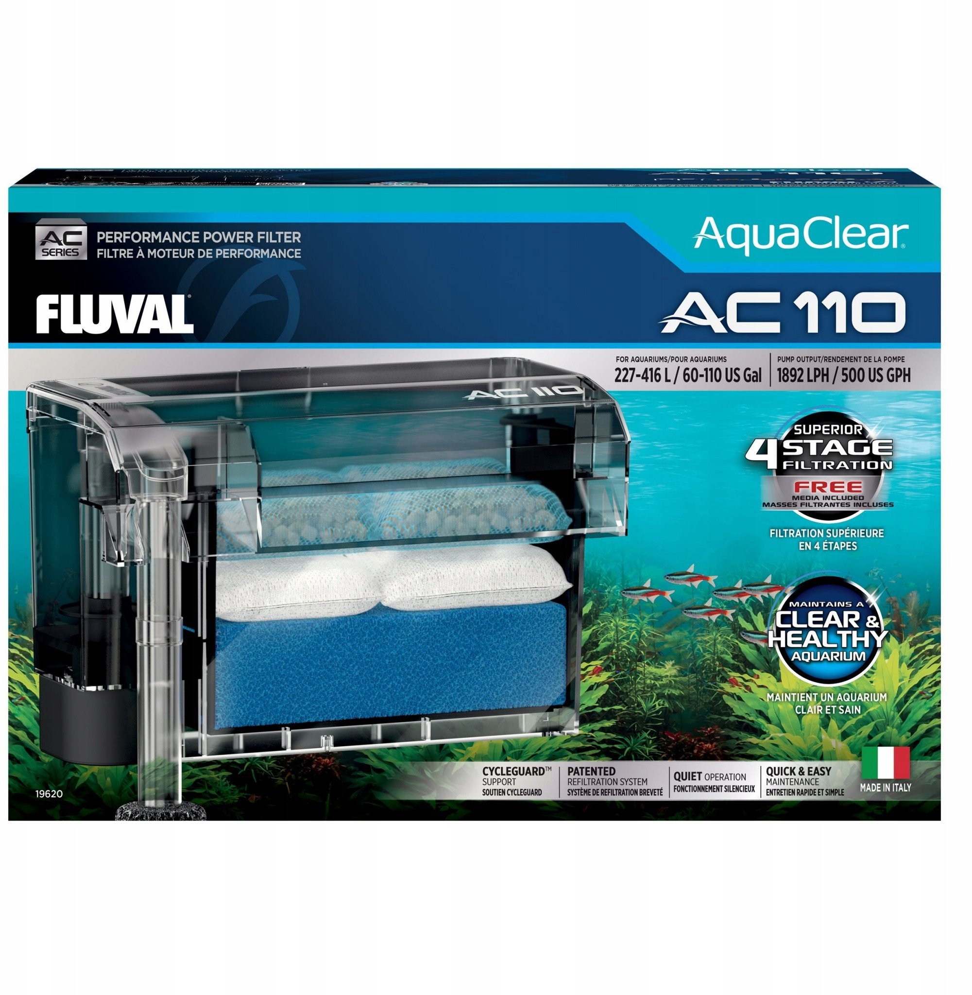 Filtr kaskadowy AC110 Power Filter, 227-416 L