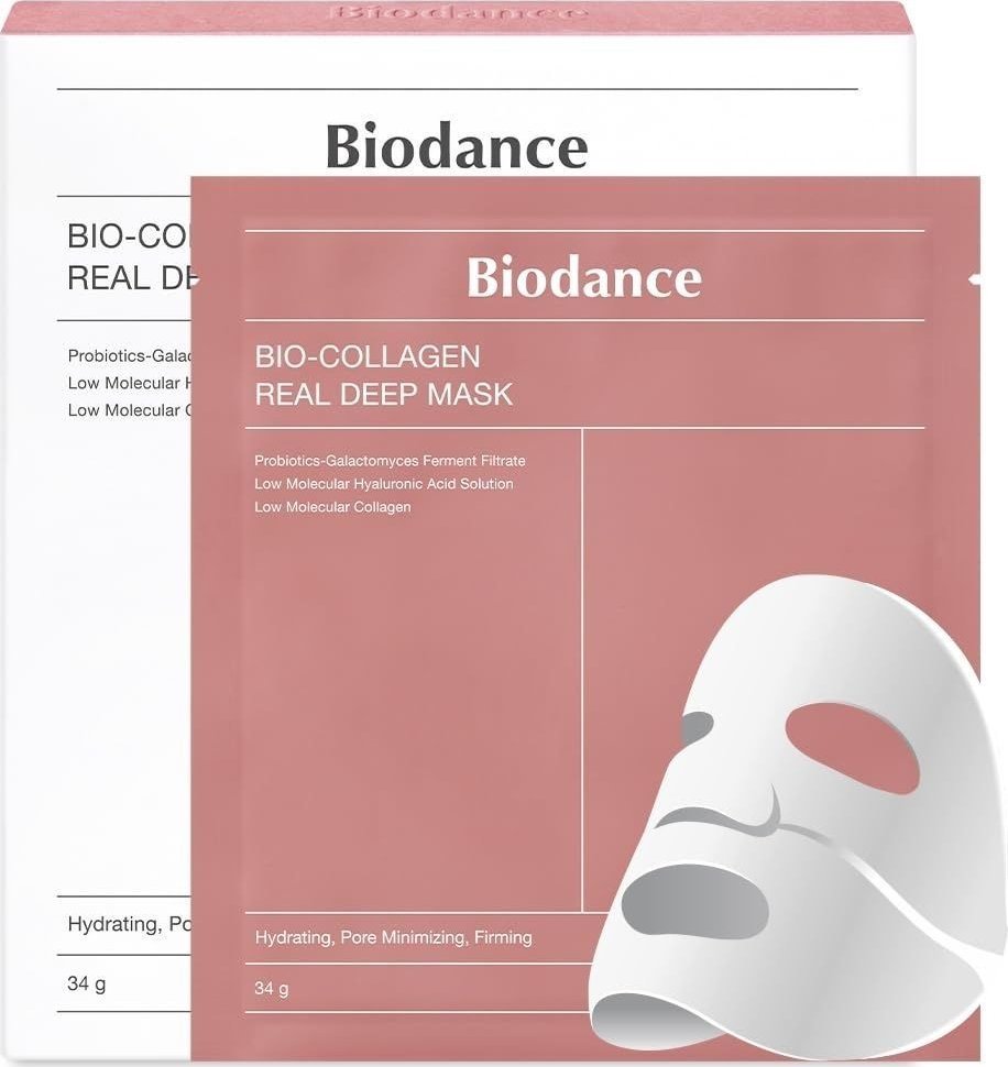 Biodance Bio Collagen Mask nawilżająca maska w płachcie - 4 sztuki
