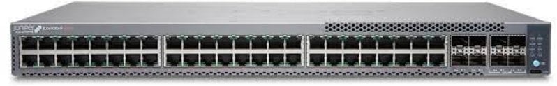 Switch Extreme Networks Juniper EX4100-F-48P łącza sieciowe Wsparcie PoE 1U szary