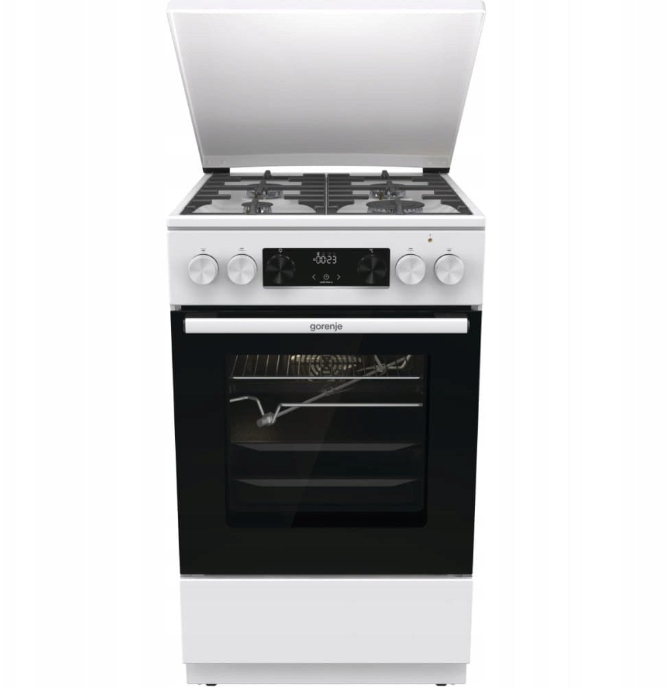 Gas stove with electric oven Gorenje GKS5C72WF