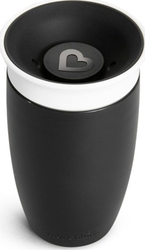 Munchkin MUNCHKIN 10oz Black and White Sippy Cup, Mixed case 12m+, 90314