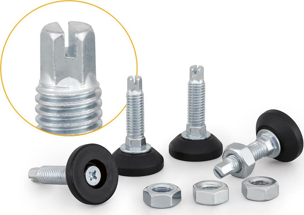 Triton Zestaw nastawnych nóżek do szaf Triton RAX-MS-X64-X1