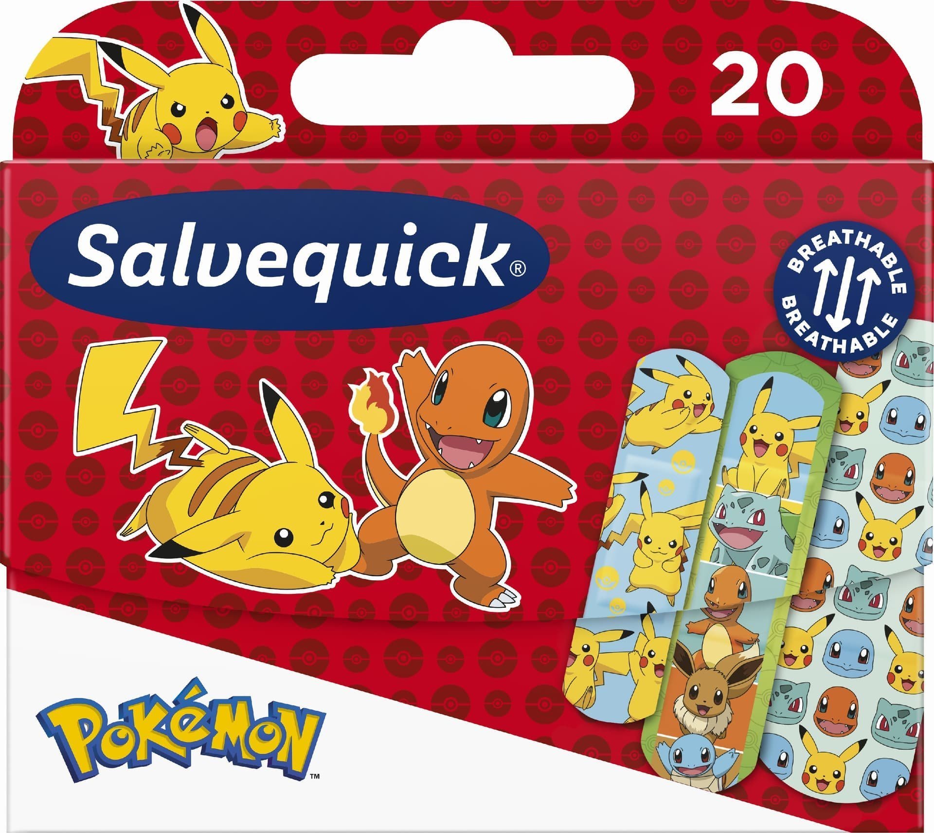 Orkla SALVEQUICK DZIECI Plastry Pokemon