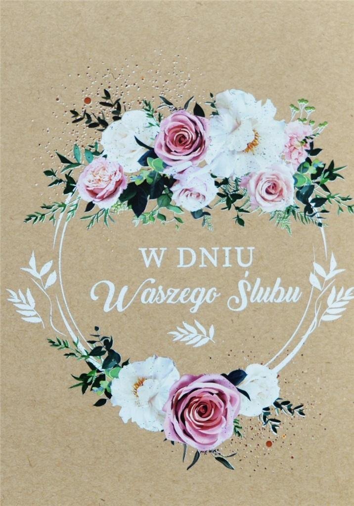 Trend Kartka okolicznościowa Ślub