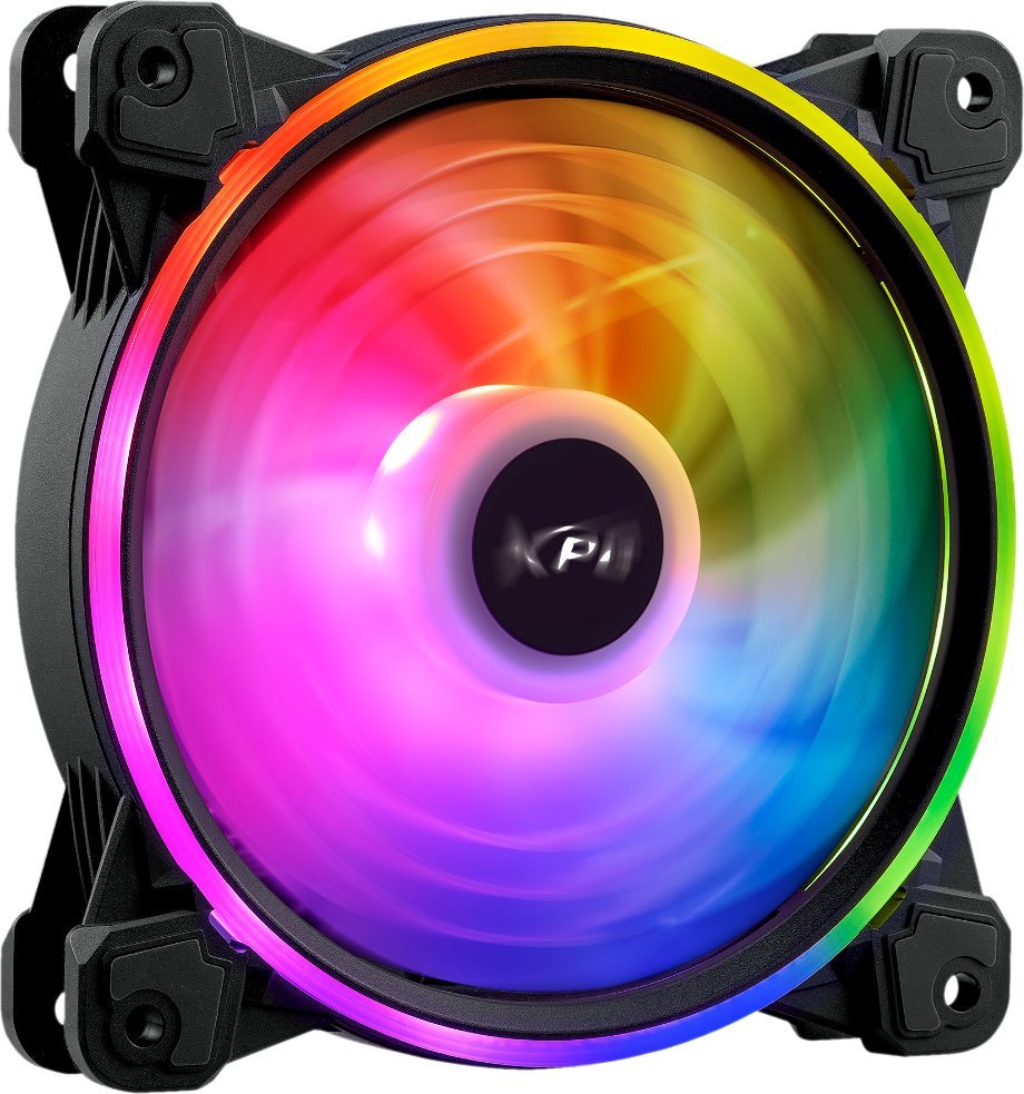 Wentylator ADATA Hurricane 120 ARGB PWM (HURRICANE120ARGBPWM-BKCWW)