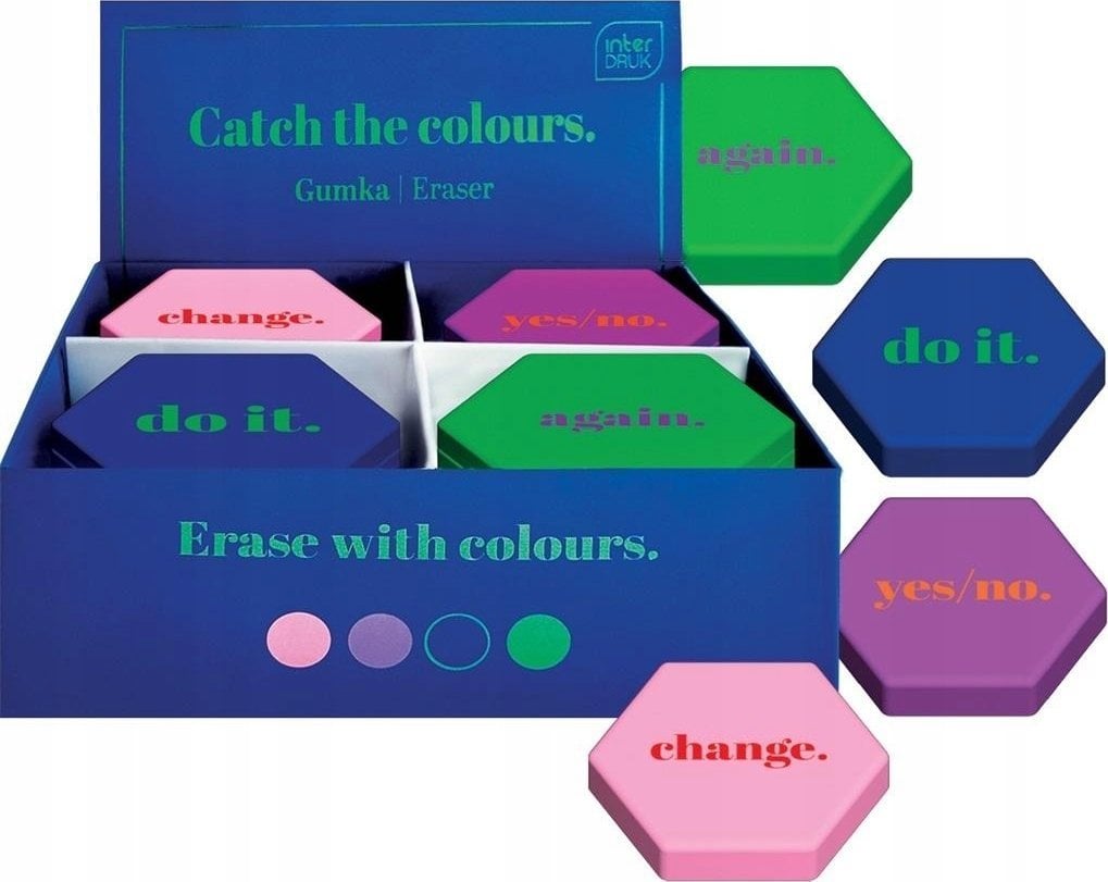 Teka Gumka do ¶cierania Catch the Colours (20szt)