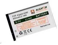 Bateria Aligator baterie A340, Li-Ion 850 mAh - 95ALPB7