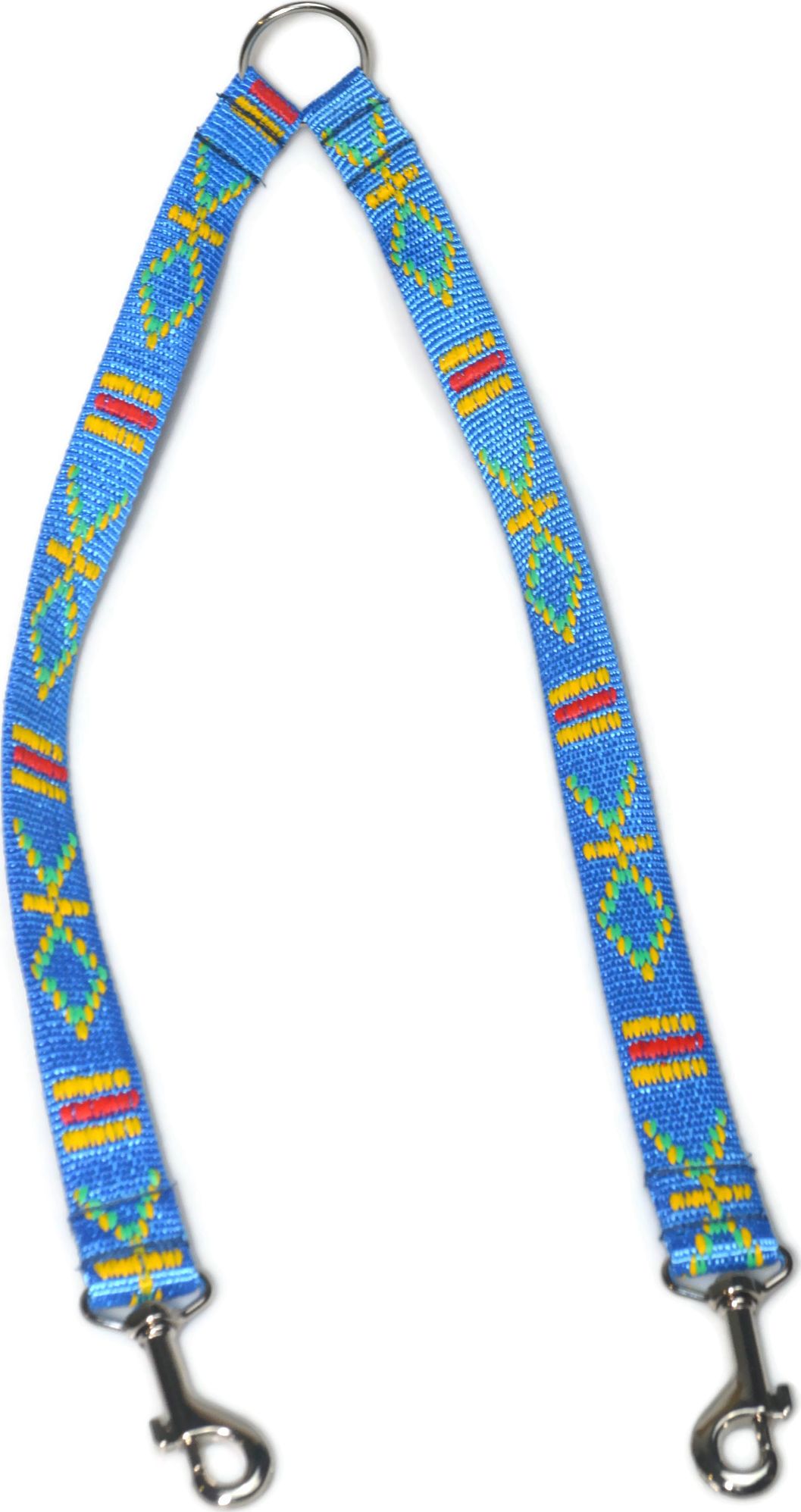 Alizoo Dwójnik, rozdzielacz smyczy dla dużych psów Indiański 25mm - ALIZOO