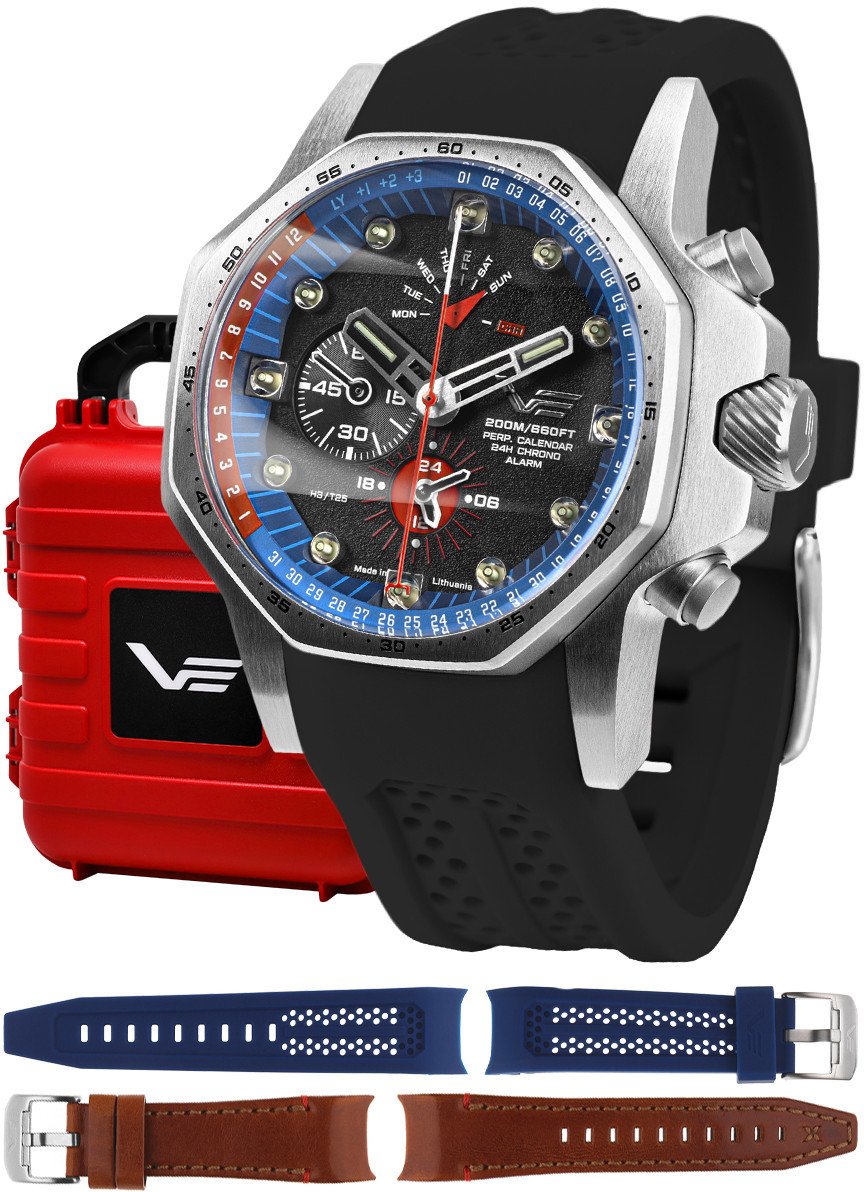 Zegarek męski Vostok Europe YM86-640A696SB czarny