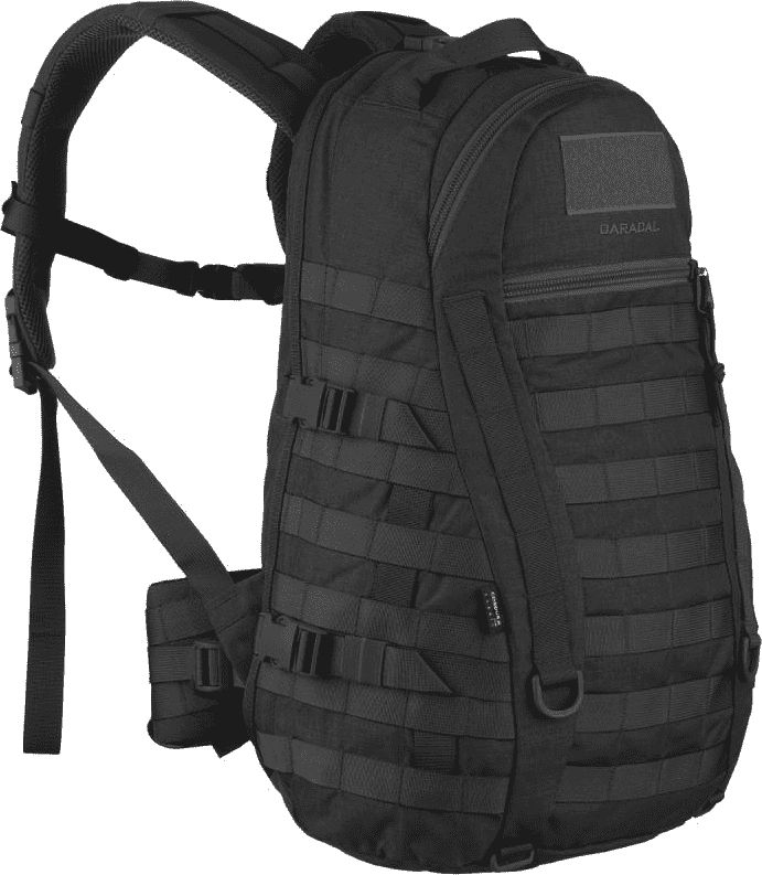 Wisport Plecak Caracal 25 l czarny uniwersalny