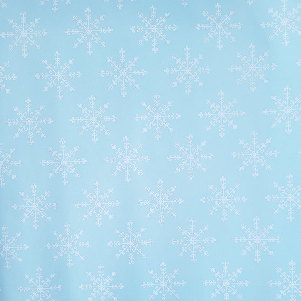 Papier błękitny świąteczny do 57cmx2m 2m195