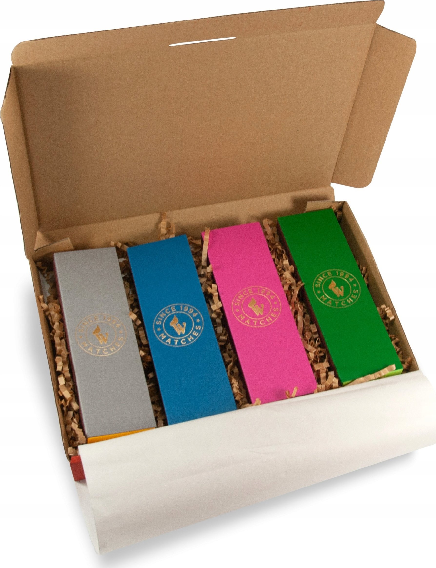 Wołoszyn Zapałki BX - SL40 MULTICOLOR Zestaw prezentowy