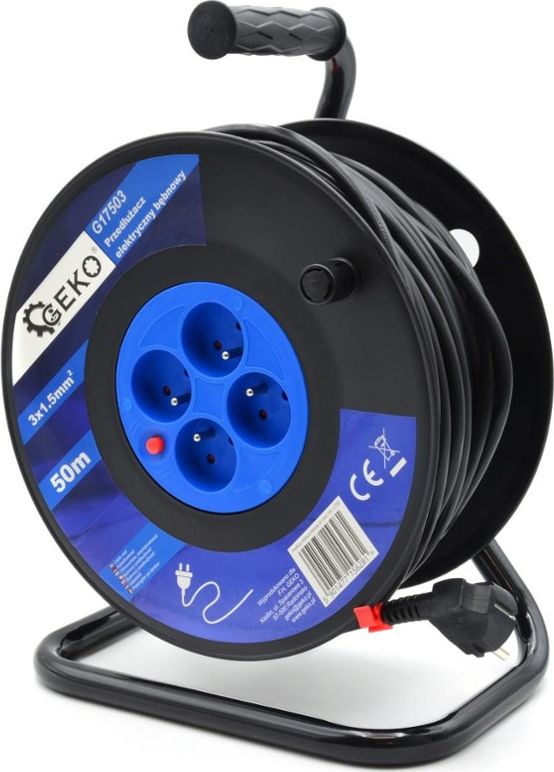 Vexin Przedłużacz bębnowy 3x1.5mm2 50m