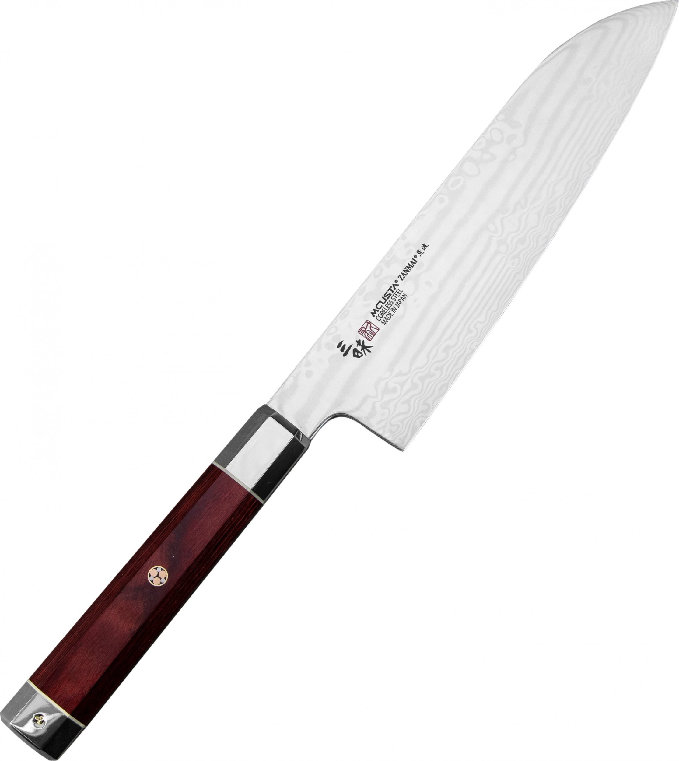 Mcusta Mcusta Zanmai VG-10 Ultimate Aranami Nóż Santoku 18cm
