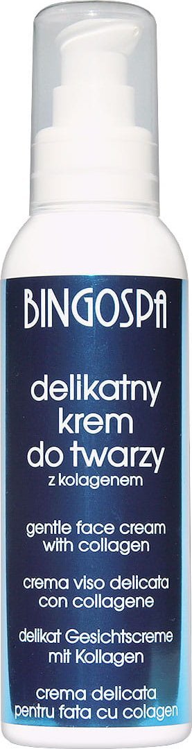 BingoSpa Krem do twarzy z kolagenem nawilżający 135g