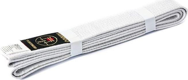 Bushido Pas do kimon Bushindo 240 cm biały uniwersalny