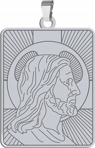 Radziszewska Jewellery Srebrny Medalik Pan Jezus GRAWER GRATIS