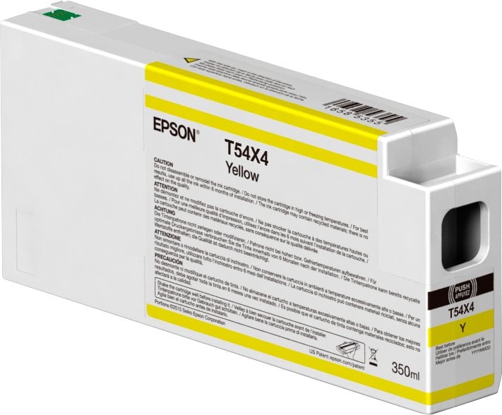 Epson originln ink C13T54X400, yellow, 350ml, Epson SureColor SC-P60, 00, P7000, P8000, P9000